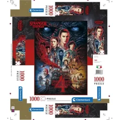 Stranger Things - 1000 pezzi^Clementoni New