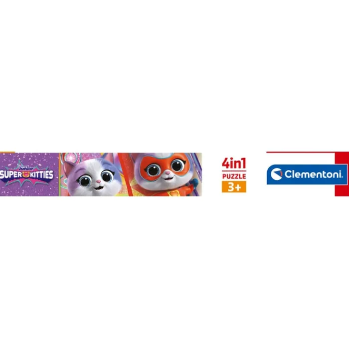 SuperKitties - 1x12 + 1x16 + 1x20 + 1x24 pezzi^Clementoni Discount