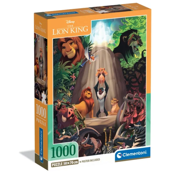 The Lion King - 1000 pezzi^Clementoni Online