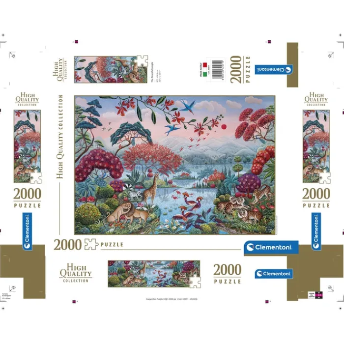 The Peaceful Jungle - 2000 pezzi^Clementoni Discount