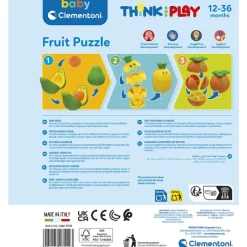 Think & Play - Fruit Puzzle^Clementoni Hot