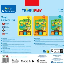 Think & Play - Magic Colours Tree^Clementoni New
