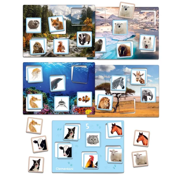 Tombola degli animali^Clementoni Online