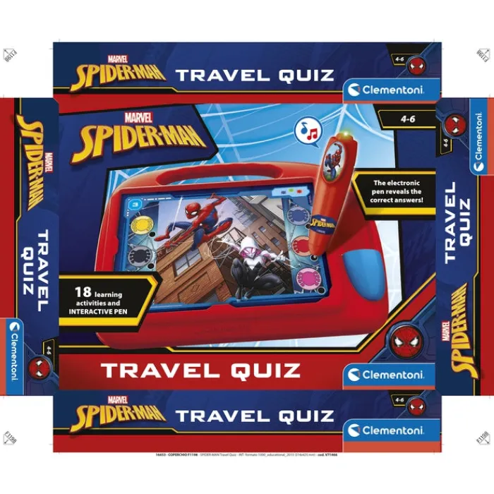 Travel Quiz Spiderman^Clementoni Discount