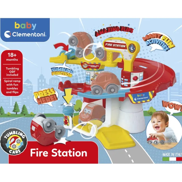 Tumbling Cars - Fire Station^Clementoni
