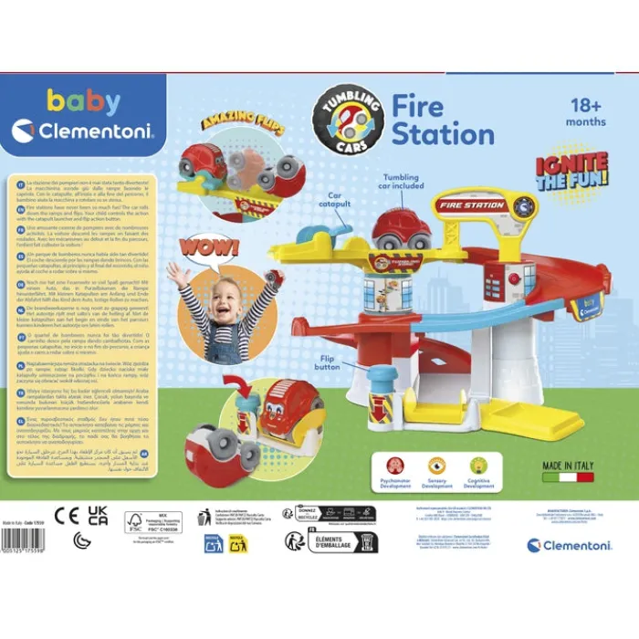 Tumbling Cars - Fire Station^Clementoni