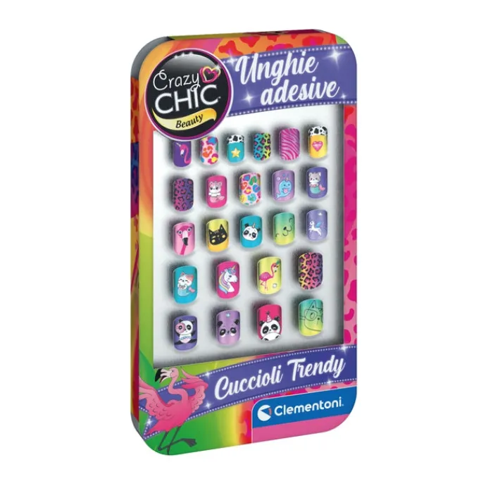 Unghie Finte Adesive - ANIMALS^Clementoni Discount