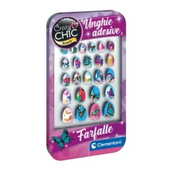 Unghie Finte Adesive - BUTTERFLY^Clementoni Hot