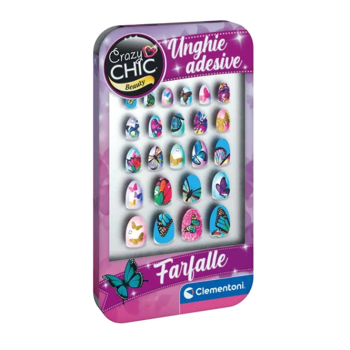 Unghie Finte Adesive - BUTTERFLY^Clementoni Hot