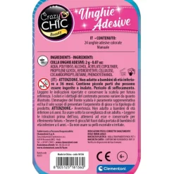 Unghie Finte Adesive - GLAMOUR^Clementoni Discount