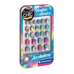 Unghie Finte Adesive - RAINBOW^Clementoni Outlet