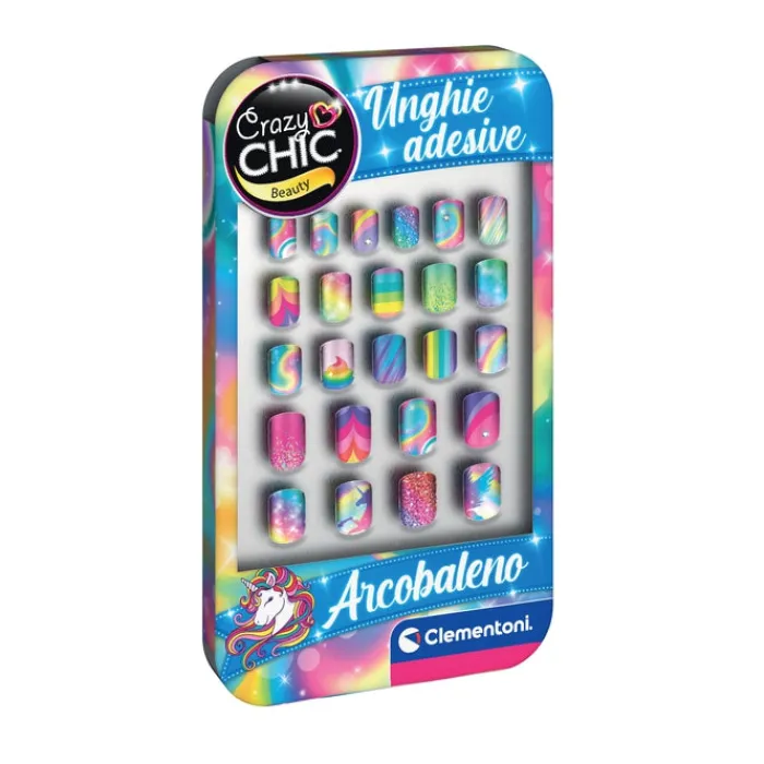 Unghie Finte Adesive - RAINBOW^Clementoni Outlet