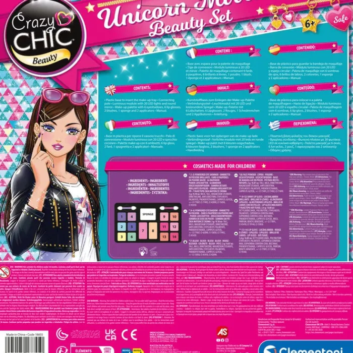 Unicorn Mirror - Beauty set^Clementoni Outlet