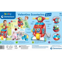 Valentino Scooterino Primi Passi 2 in 1^Clementoni Best