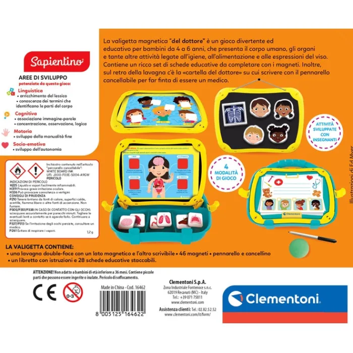 Valigetta Magnetica del Dottore^Clementoni Outlet