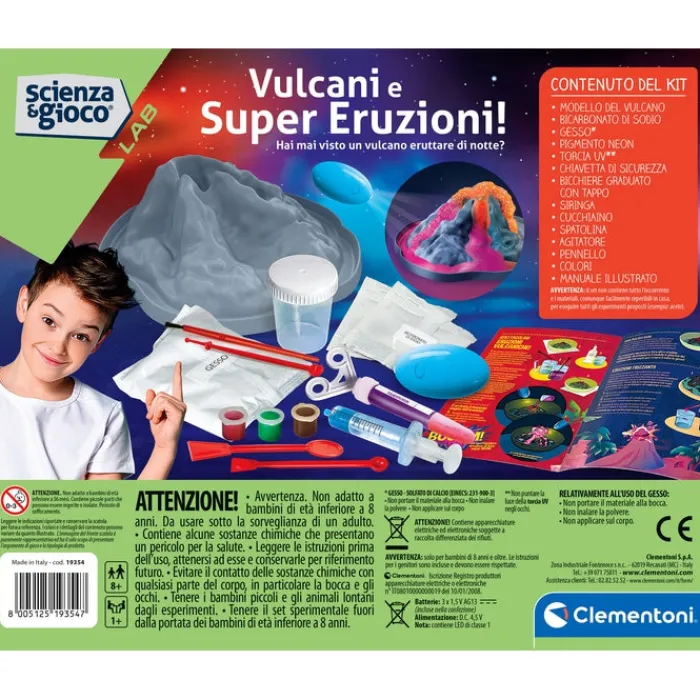 Vulcani e super eruzioni!^Clementoni