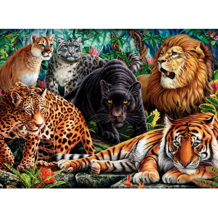 Wild Cats - 500 pezzi^Clementoni