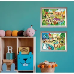 Zoo - 2x60 pezzi^Clementoni New