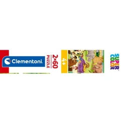 Zoo - 2x60 pezzi^Clementoni New